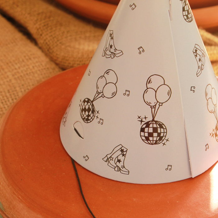 ABBA DANCING QUEEN PARTY HATS PACK