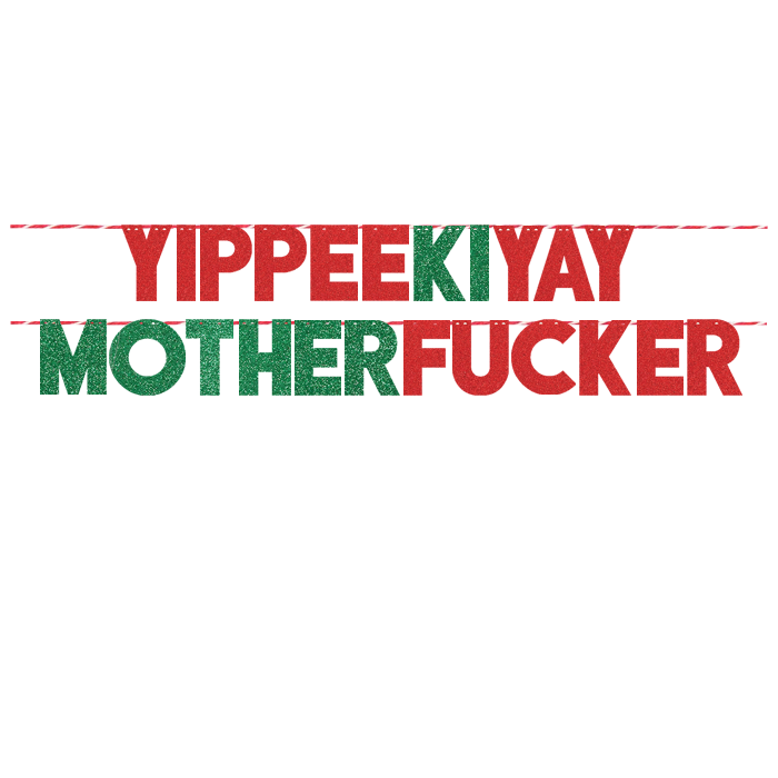 YIPPEEKIYAY MOTHERFUCKER