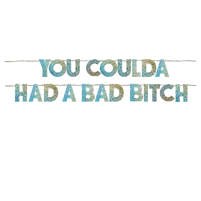 YOU COULDA HAD A BAD BITCH