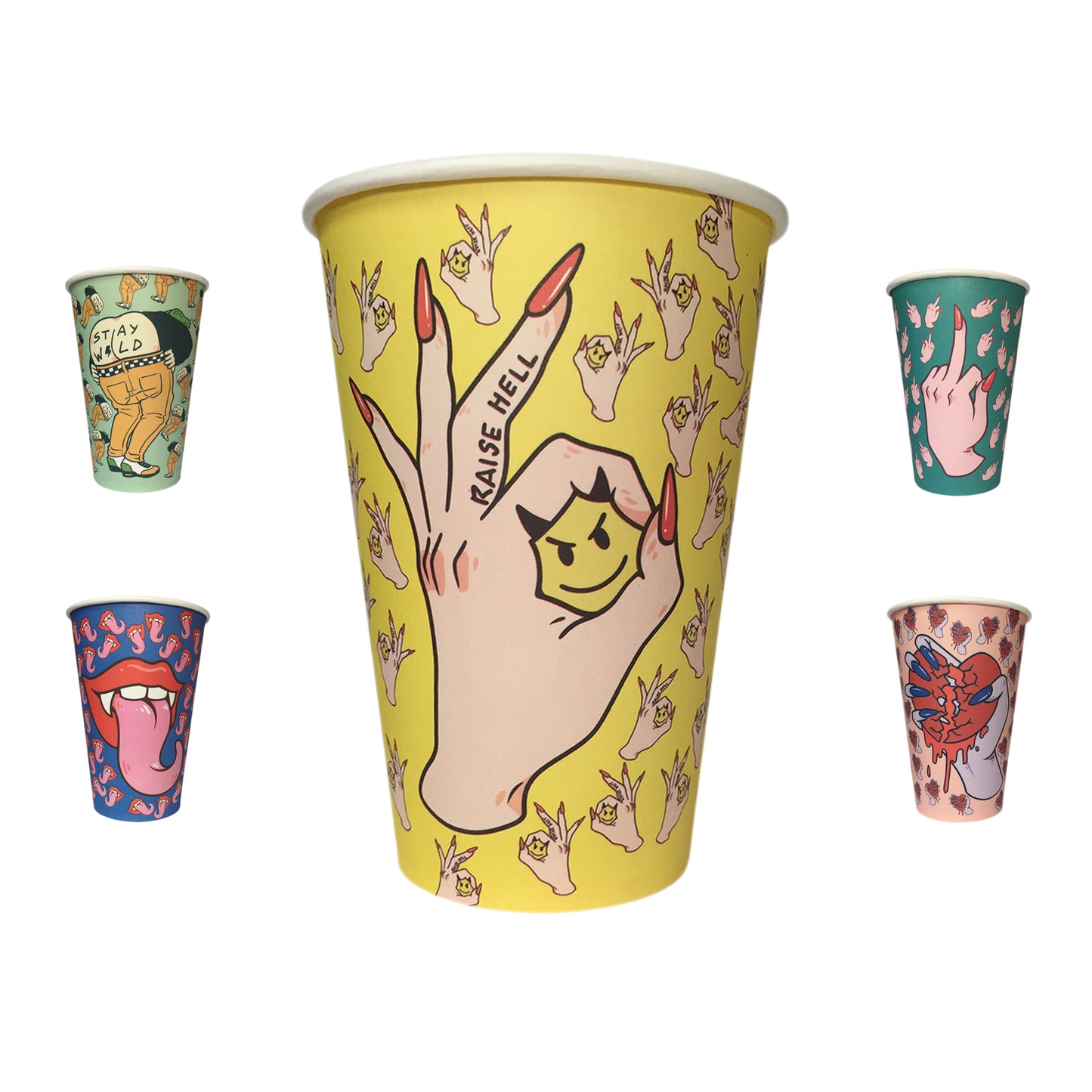 HELL RAISER PARTY CUPS