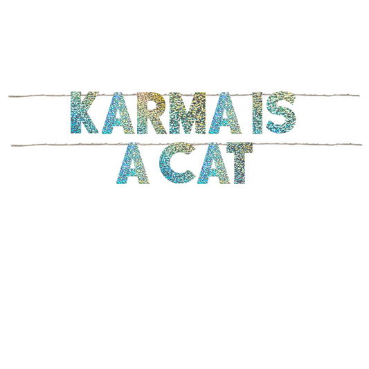 KARMA IS A CAT