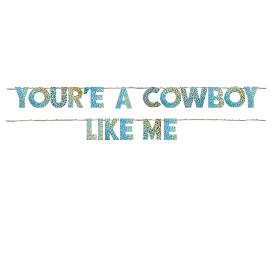 YOU'RE A COWBOY LIKE ME