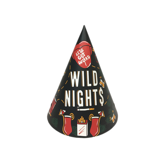 WILD NIGHTS PARTY HATS