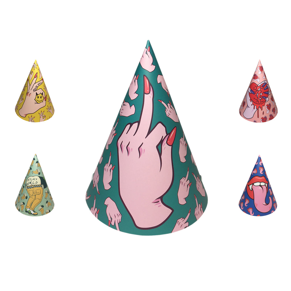 Hell Raisers (10 Party Hats)