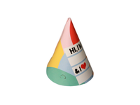 Colorblock Fill-in Party Hats